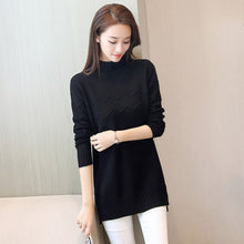 Load image into Gallery viewer, 2019 Women Sweater long style Pullovers Hot Cashmere Sweater Women Winter turtleneck sweater thickening slim pullover sweater