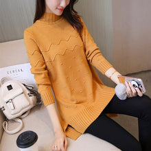 Load image into Gallery viewer, 2019 Women Sweater long style Pullovers Hot Cashmere Sweater Women Winter turtleneck sweater thickening slim pullover sweater